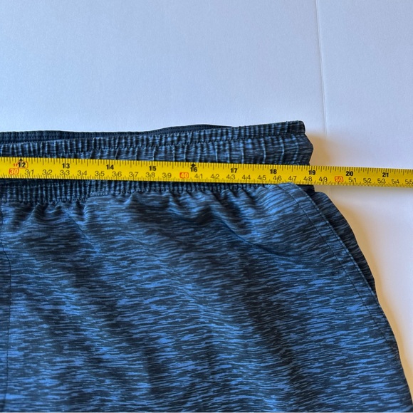 Rhoback Men’s Grit Gym Short - 7" Lined blue/black heather XXL - Picture 6 of 9